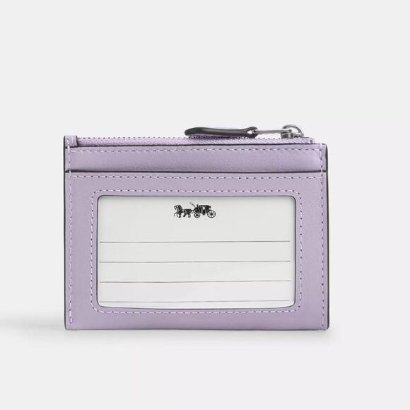 🌸 Coach Mini Skinny Id Case With Floral Applique - Picture 2 of 8